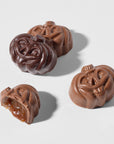 Gatte Fall Truffle Selection Milk and Dark Chocolate Pumpkin Truffles